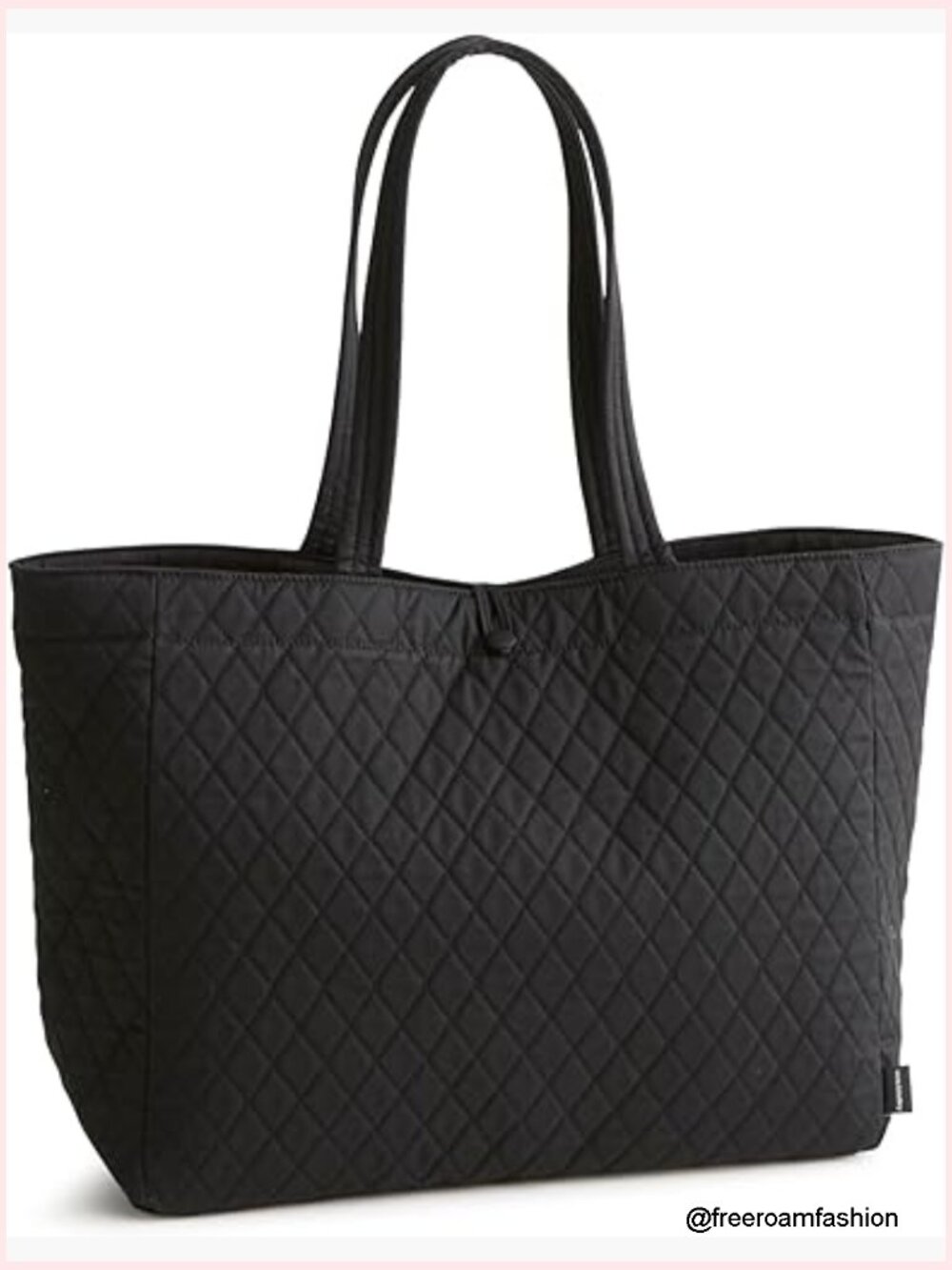 Premium Cotton Tote Bag With Pockets, 13x13x5 Inches
